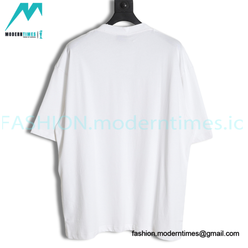 Balenciaga - 23SS Scissor Print Short Sleeve T-shirt